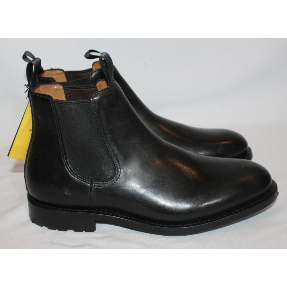 J Crew Kenton Chelsea Leather Women's Boots Black NWOB Sz 6.5 $328‎